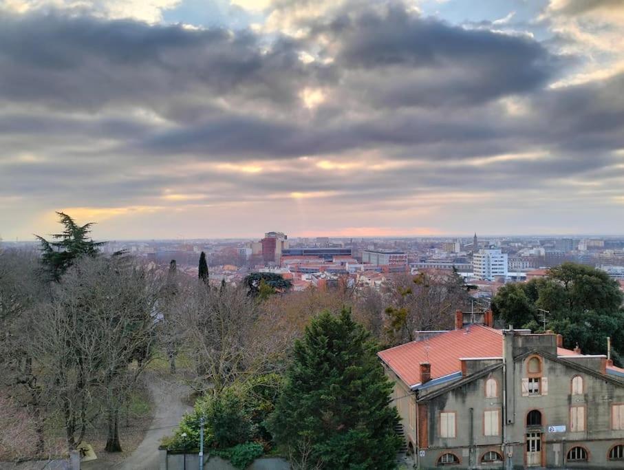 Charmant Logement, Vue Sur Toulouse 1 Min Du Metro Екстер'єр фото